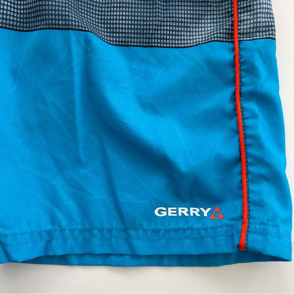 SOLD Gerry Colorblock Back Elastic Boxer Style Liner Swim BoardTrunks Size S 7/8 - Picture 5 of 11